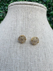 THick Crystal Studded Earrings