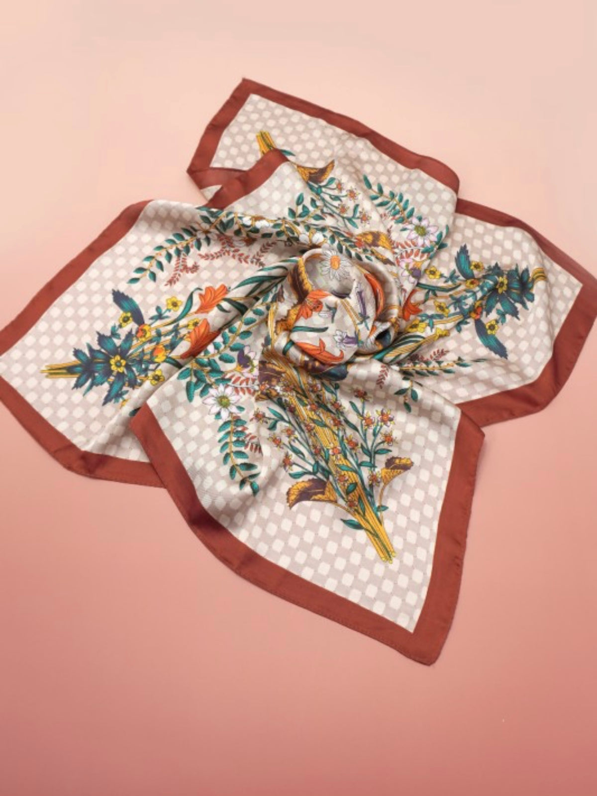 Beautiful Print Floral Scarf