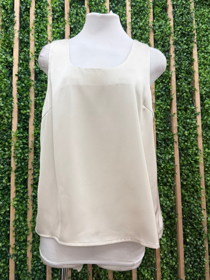 Satin Tank Top