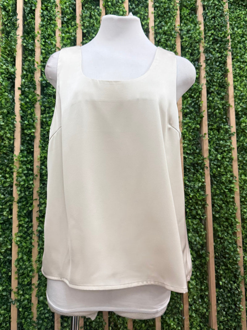 Satin Tank Top