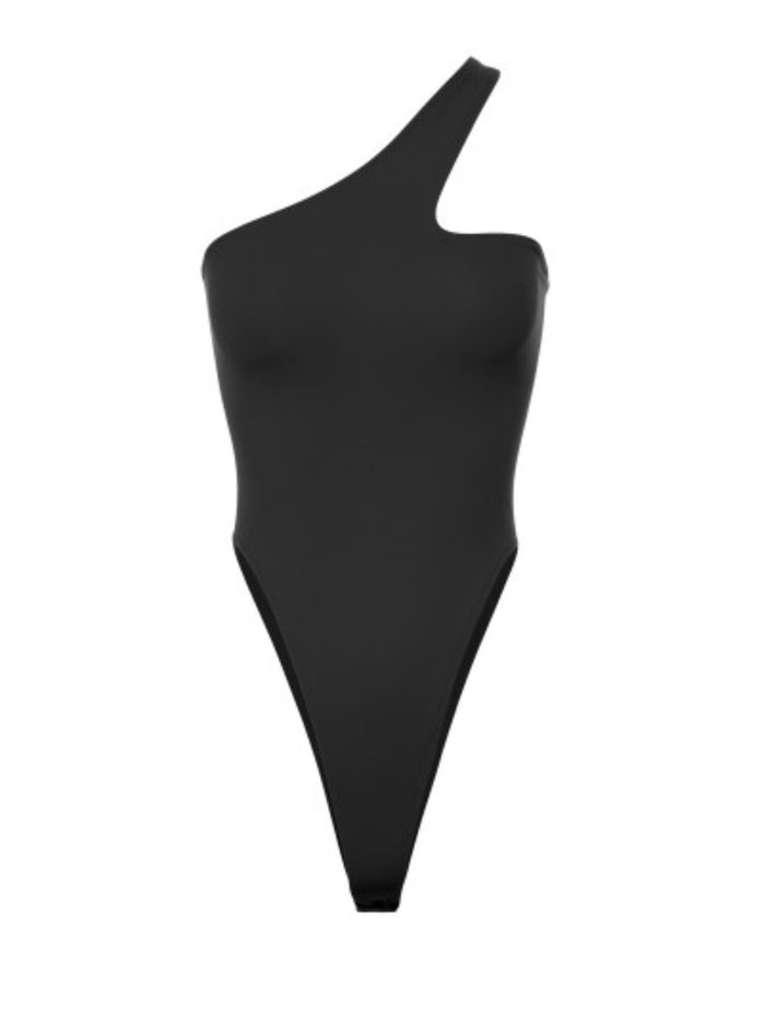 Cutout Neck Bodysuit