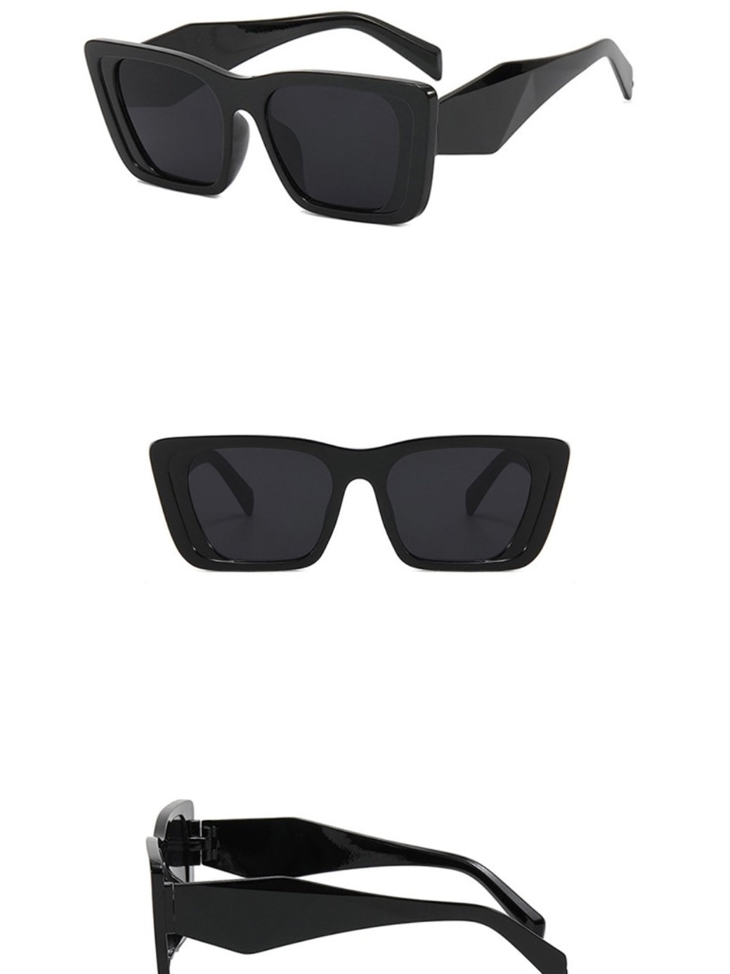 Edgy Classy Square Sunglasses