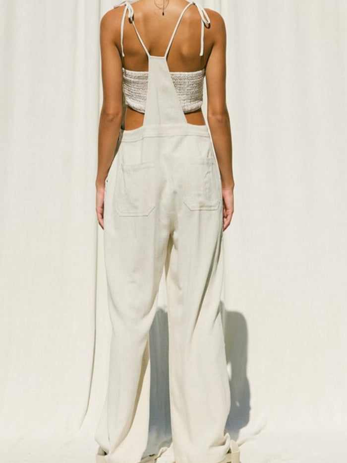 Natural Linen Overall