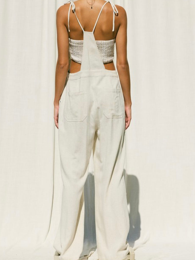Natural Linen Overall