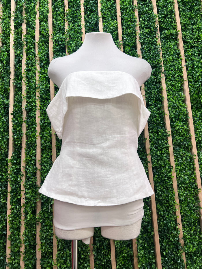 Off Shoulder Fitted Top