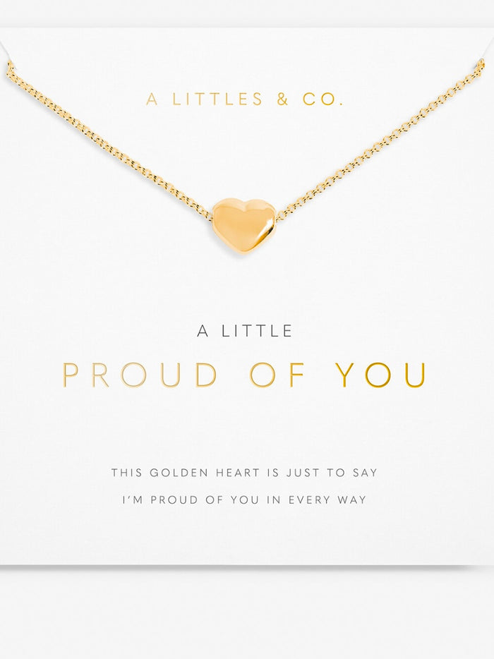 Little Moment  Proud of You Gold  Necklace