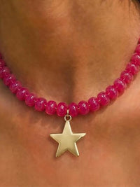 Coastal Star Bead Necklace