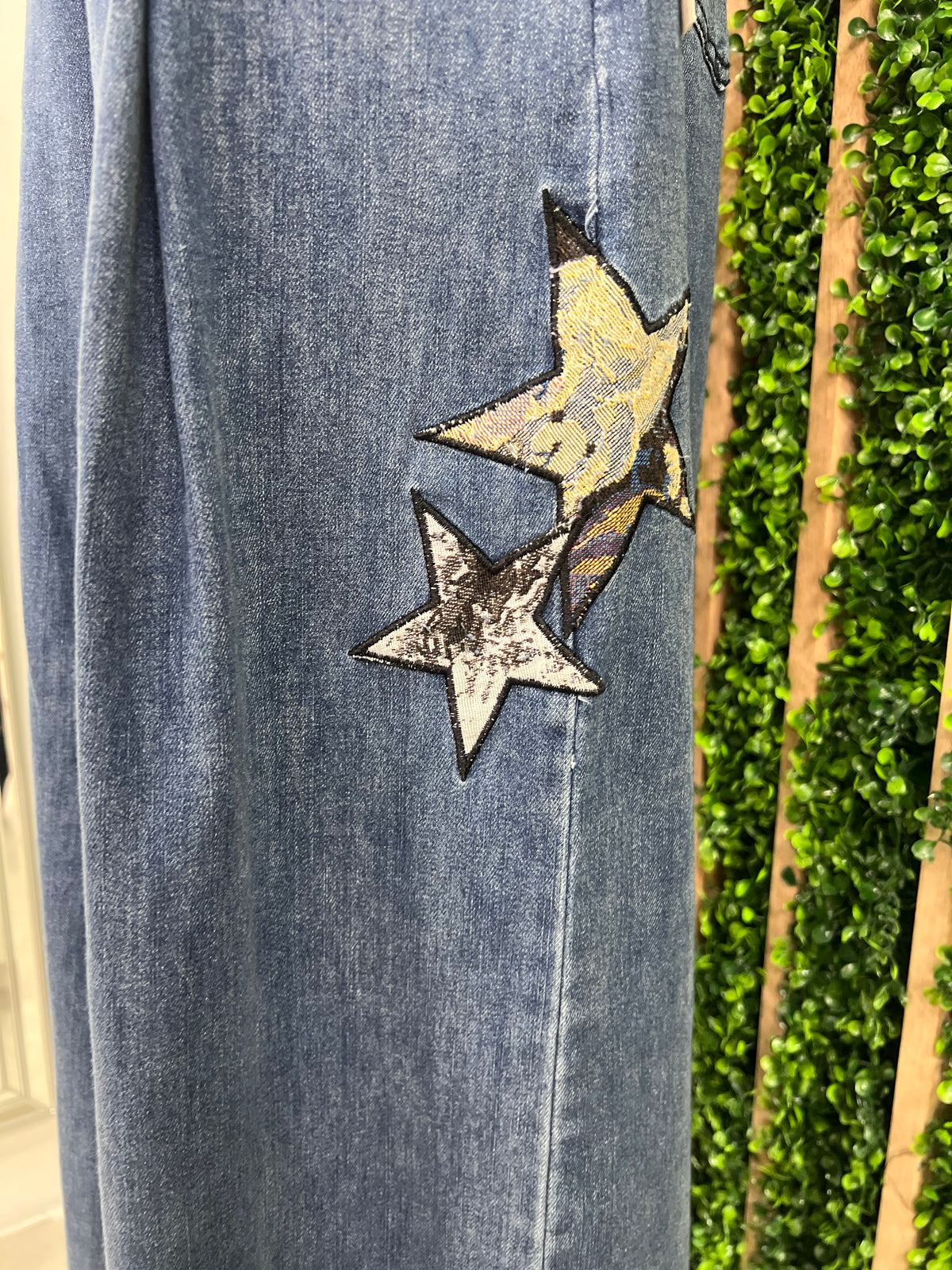 Side Star Detail Denim