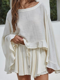 Beautiful Cream Chiffon Resort