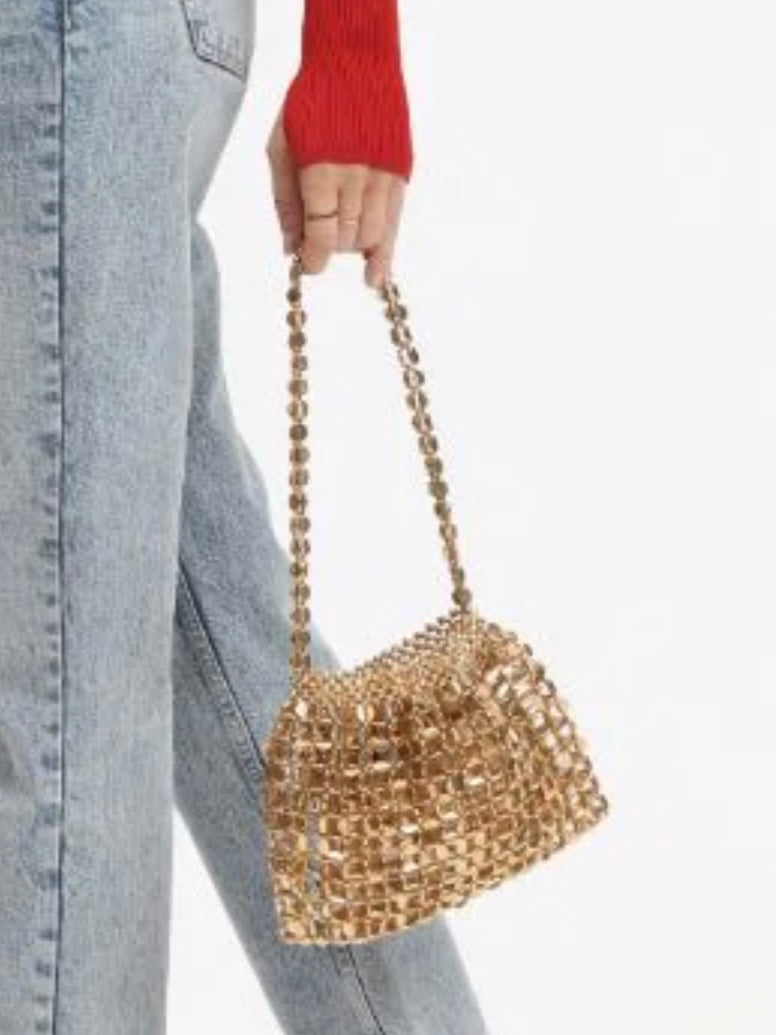 Metal Mesh Evening Bag