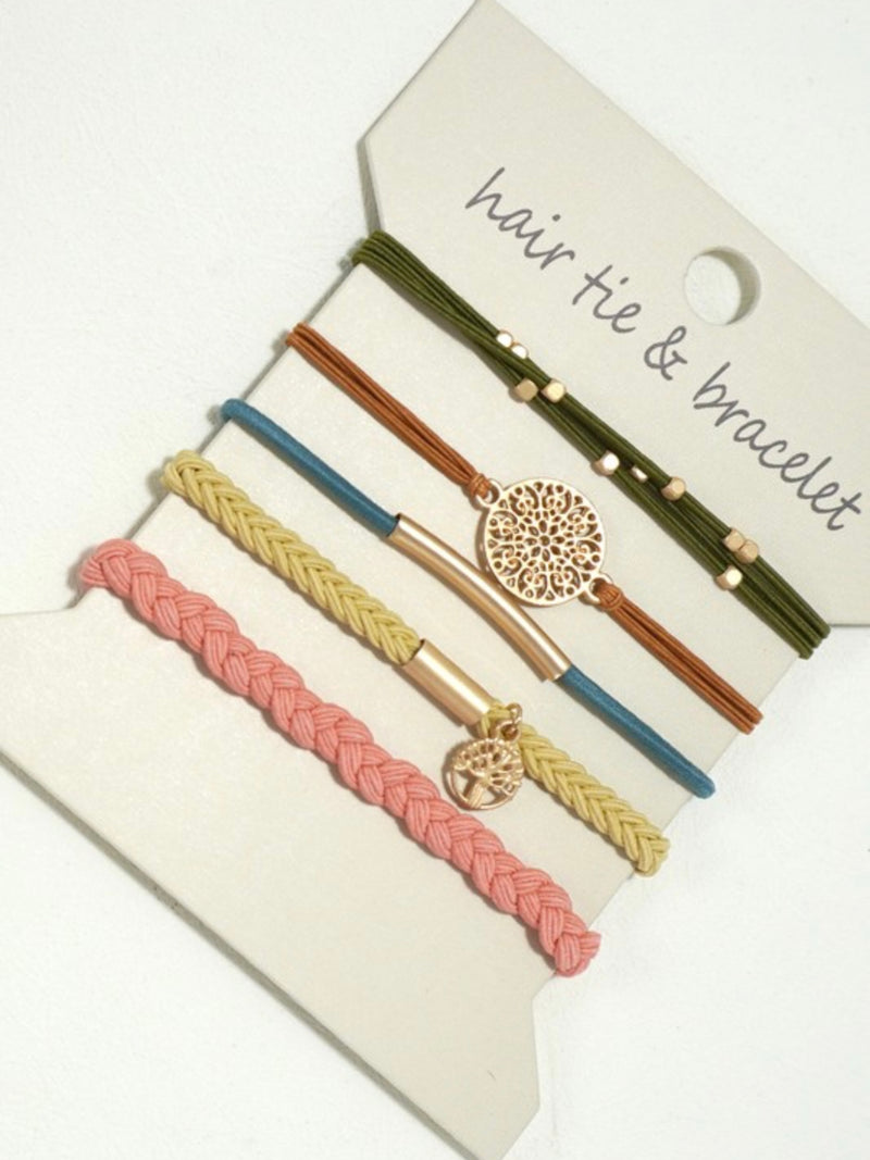 Duo Function Knot Bracelet Hair Ties