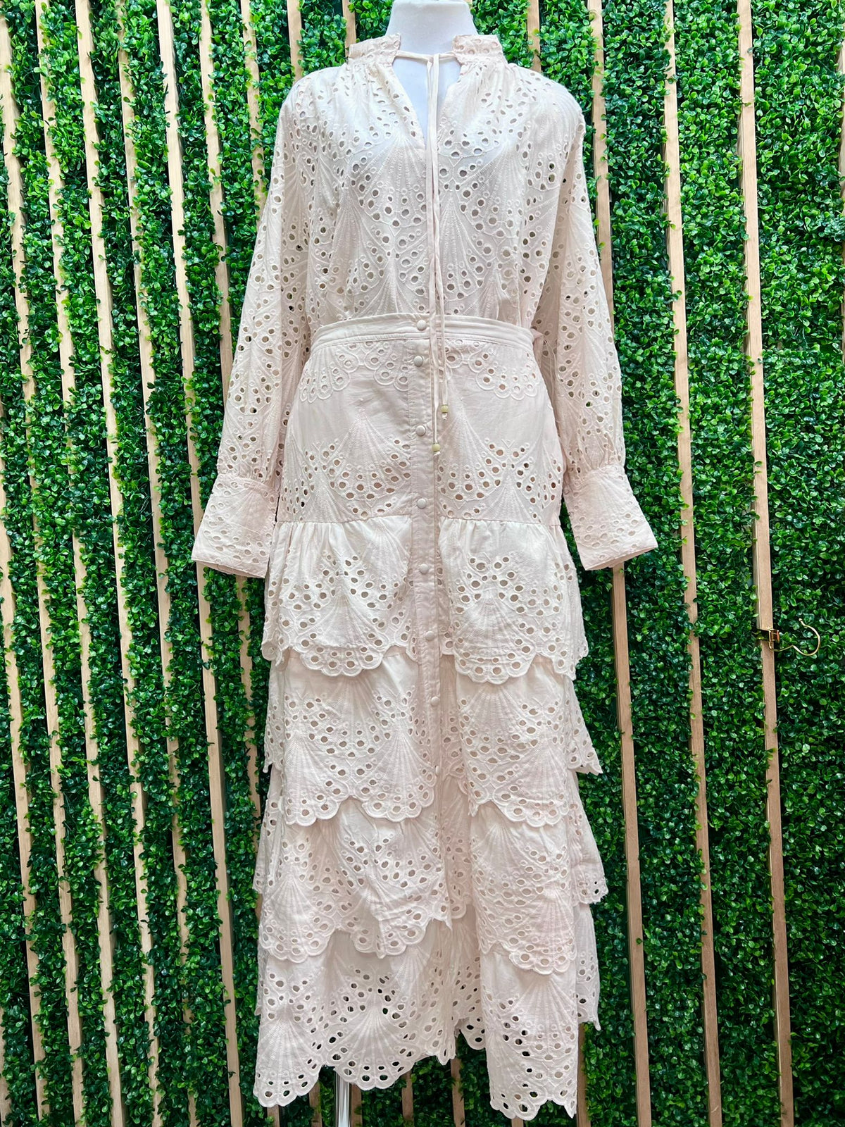 Exquisite Eyelet Boho Blouse