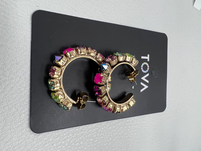 Pink Green Jubille Hoops