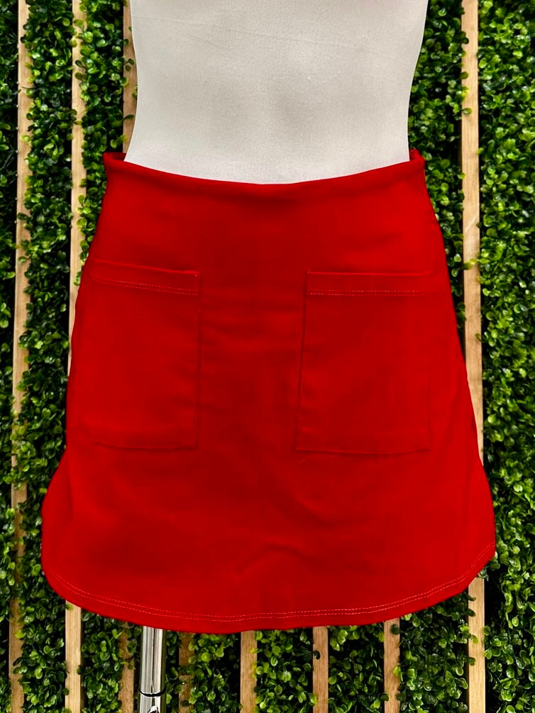 Stretch Woven Pocket Skort