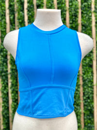 Bias Detail Crop Tank