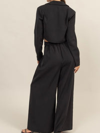 High Rise Wide Leg Pants