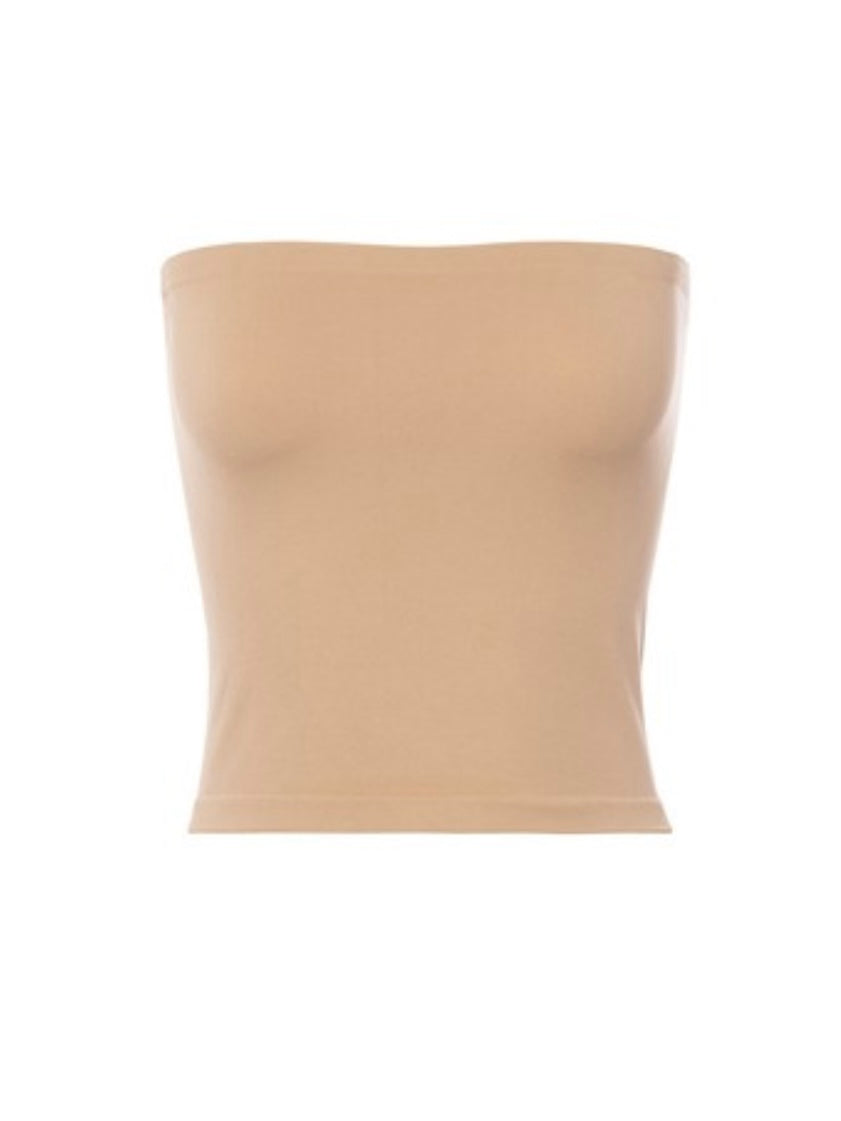 Strapless Basic Tube Top