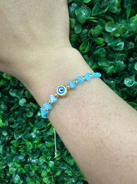 Greece Round Eye Adjustable Bracelet