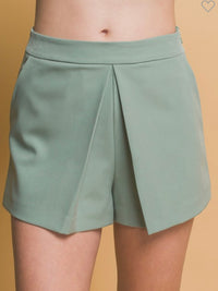 Front Slit Skortn