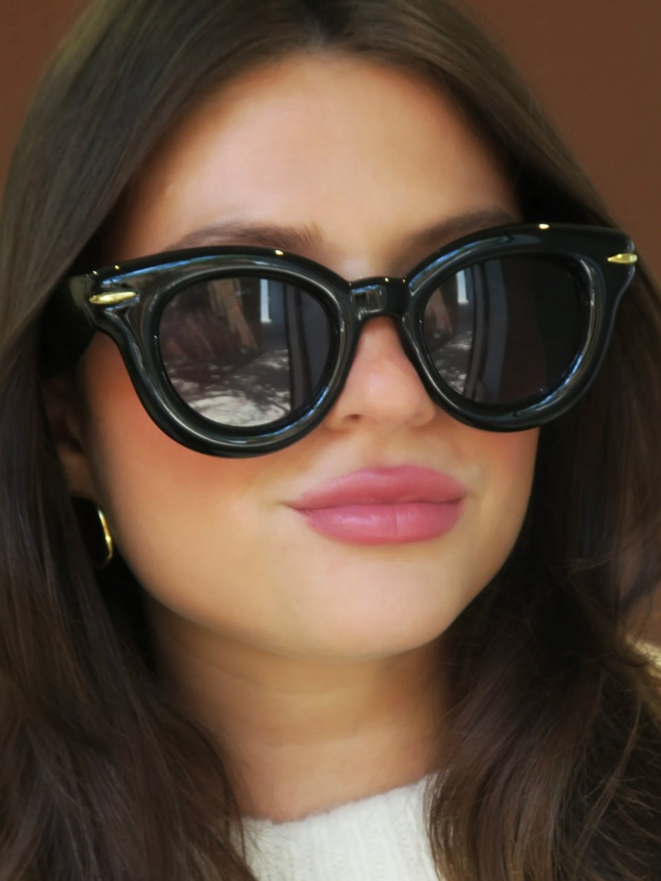 Edgy Classy Puffy Sunglasses