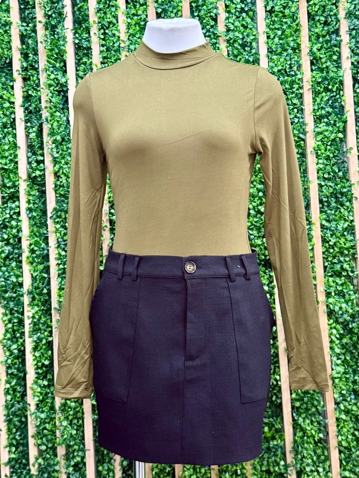 Double Layered Long Sleeve Top