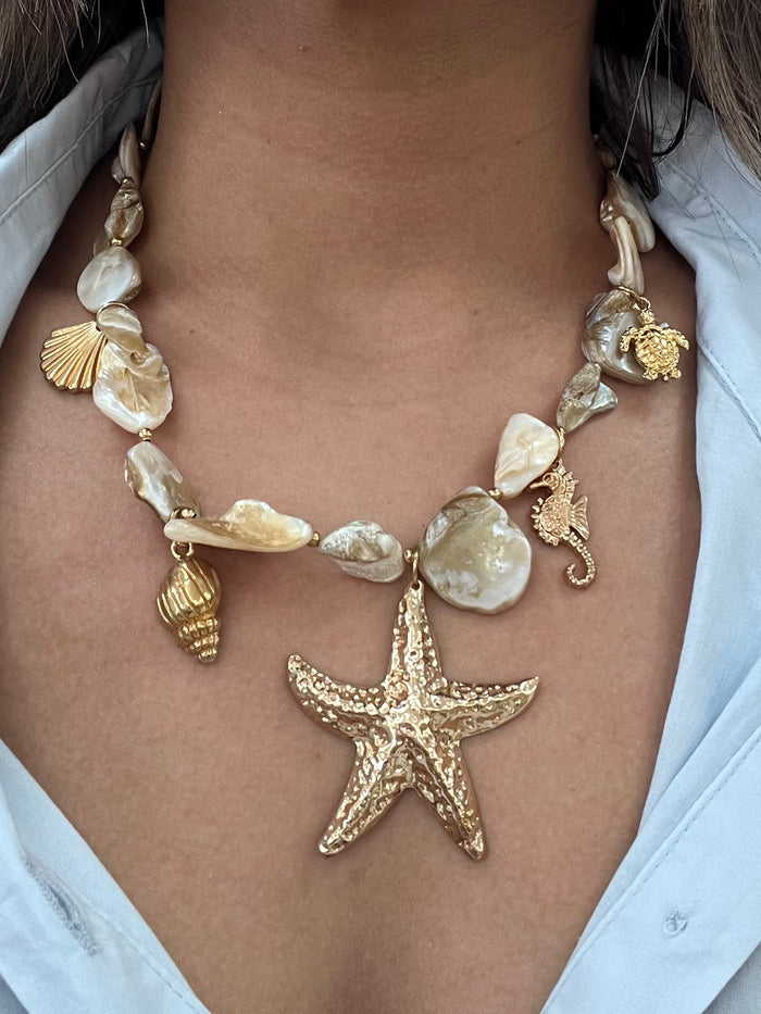 Star Sea Pendant Necklace