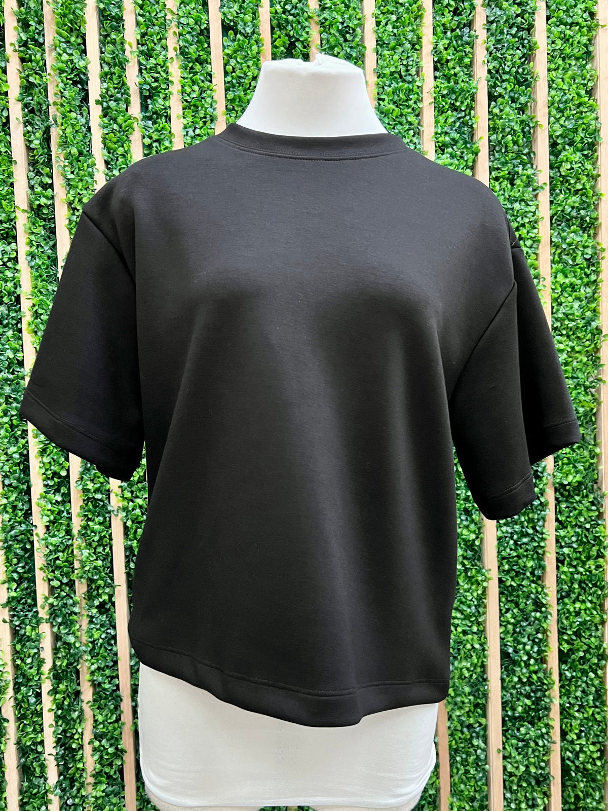 Modal Oversized Short Sleeve Shirt Top