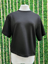 Modal Oversized Short Sleeve Shirt Top