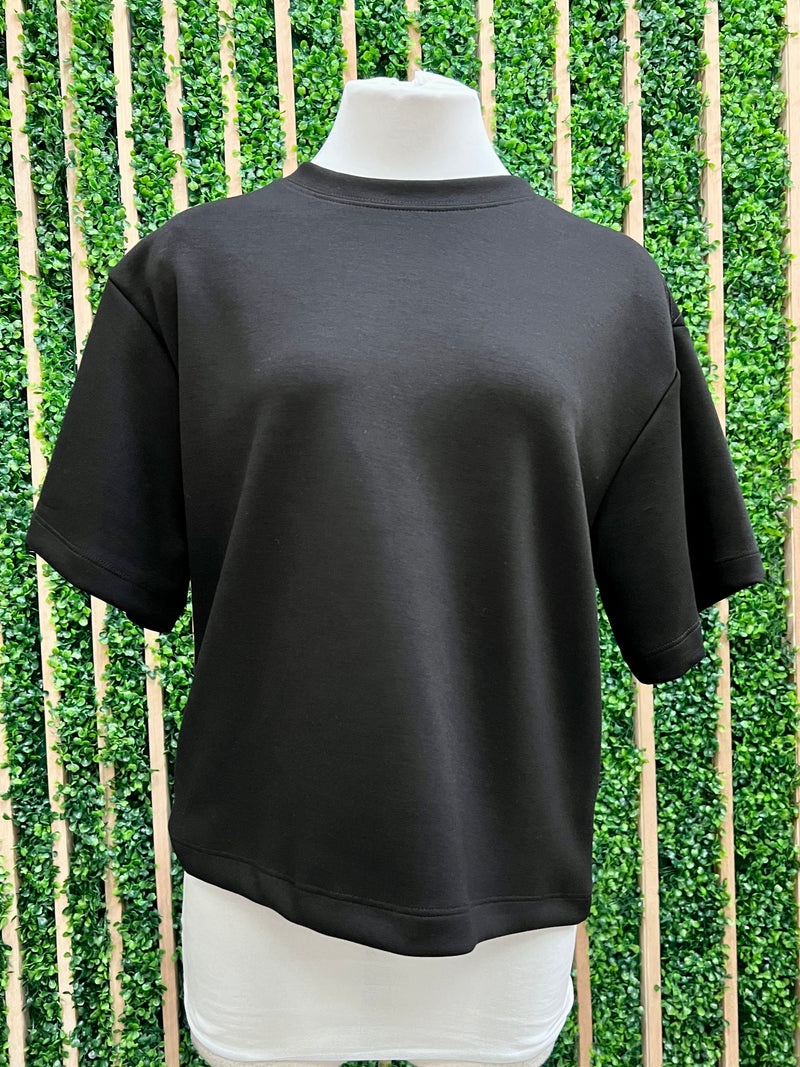 Modal Oversized Short Sleeve Shirt Top