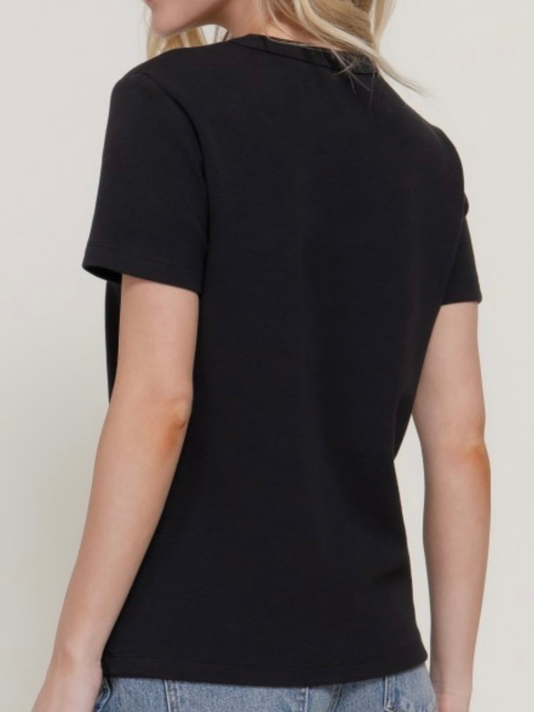 Must Have Crew Neck T-Shirt — Black & Brown