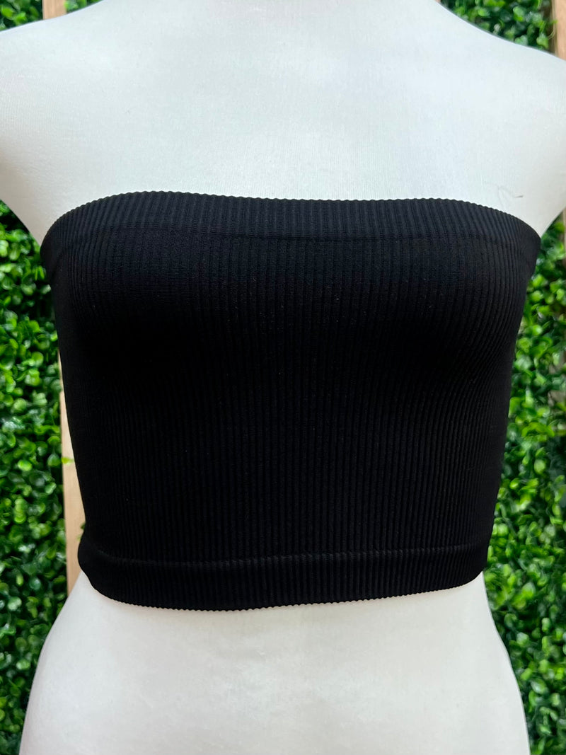 Ribbed Seamless Tube Top