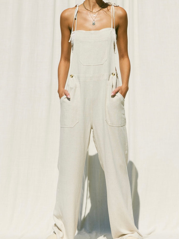 Natural Linen Overall
