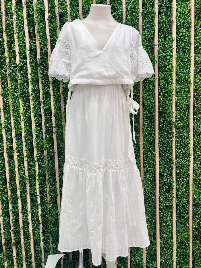 Lace Detail Maxi Top