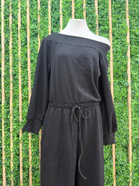 Off Shoulder terry Jumpsuit