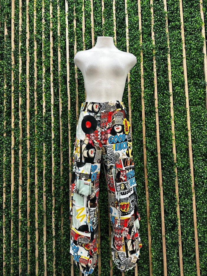 Exquisite Liliana Meza Comics Cargo Pant