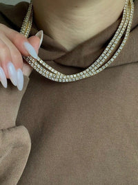 SJ DAinty Tennis Necklace