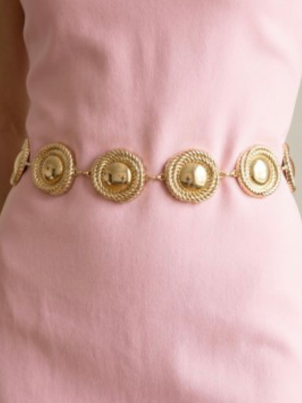 Golden Riviera Statement Belt