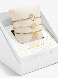 Little Moments Celebrate You Just For You Bracelet Set