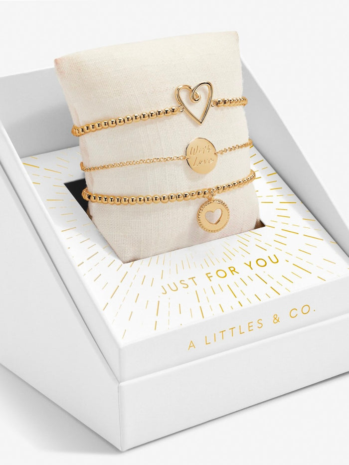 Little Moments Celebrate You Just For You Bracelet Set