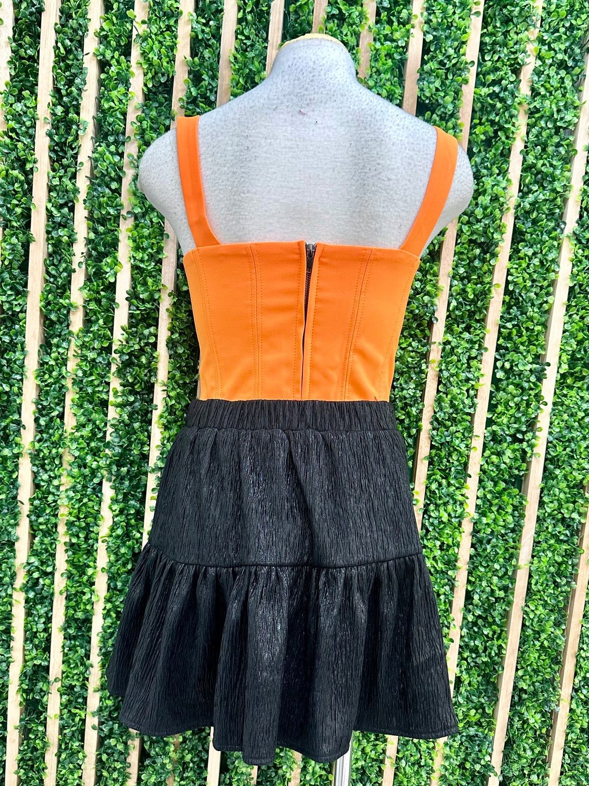 Square Neck Bustier Top