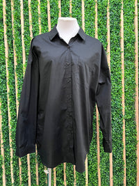 Crisp Oversized Basic Cotton Shirt