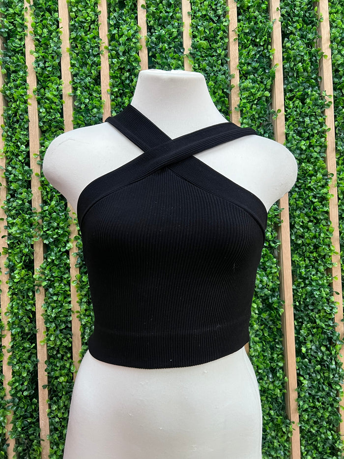 Crossed Front Crop Basic