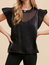 Sparkly Organza Blouse