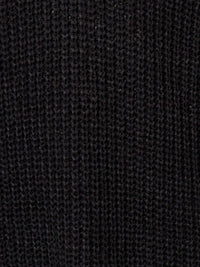 Black V Neck TUnic Knit Vest
