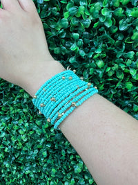 Large Boho Bead Bracelets