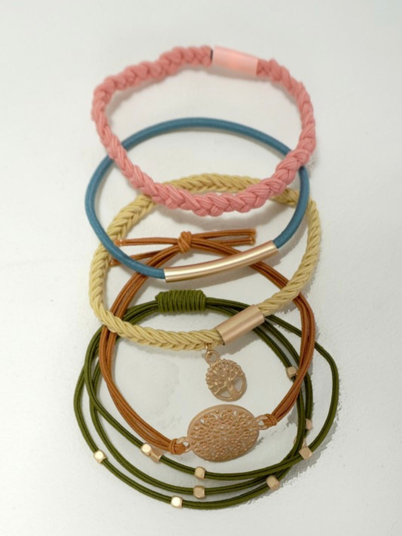 Duo Function Knot Bracelet Hair Ties