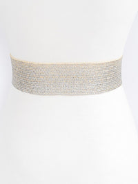 Double Circle Metallic Elastic Belt