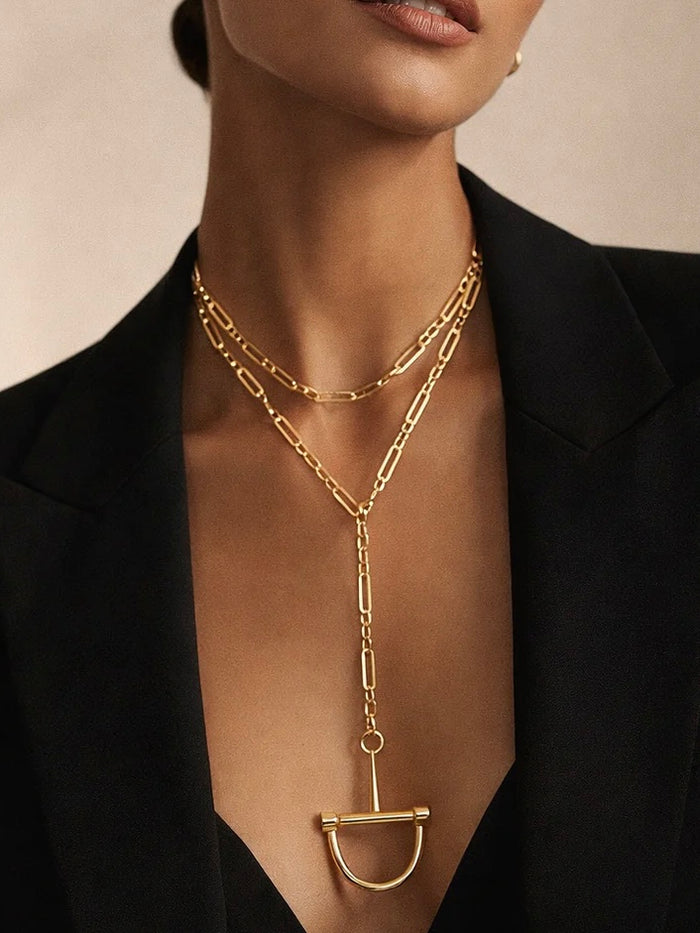 SJ Stirrup Chain Neckla