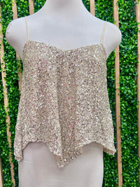 Sequin Cami Skort Set