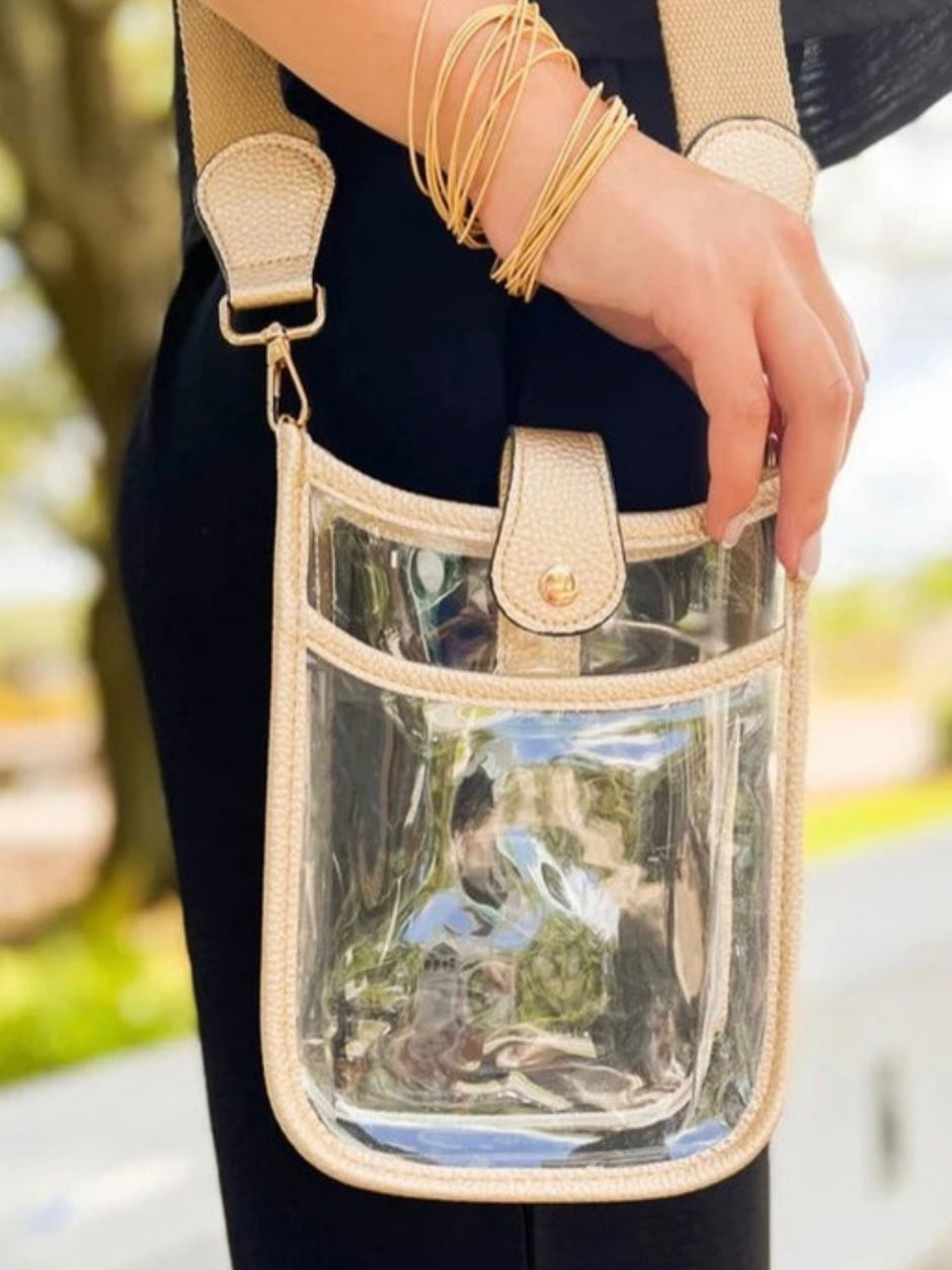 Mini Clear Crossbody Bag